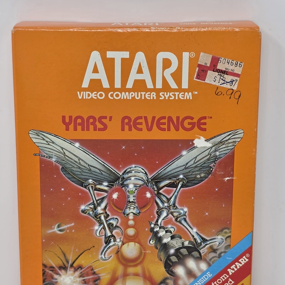 1981 Atari 2600 VCS ~ Yars' Revenge ~ CX2655 Unopened - Picture 2 of 13